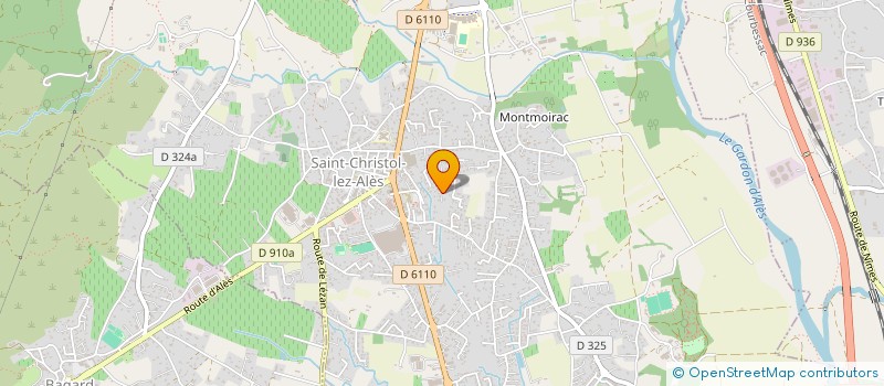 localisation de l'entreprise MONSIEUR JORIS MOURRE  ALES