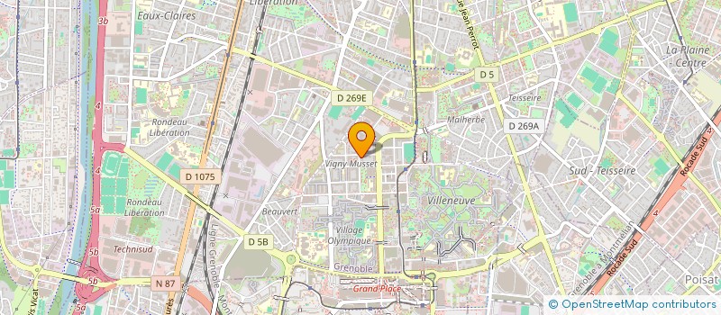 localisation de l'entreprise MONSIEUR JORIS NURY à GRENOBLE