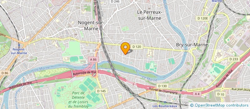 localisation de l'entreprise MONSIEUR JORIS PANEL à LE PERREUX-SUR-MARNE