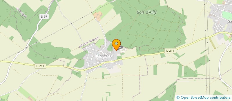 localisation de l'entreprise MONSIEUR JORIS PARMENTIER  FERRIERES