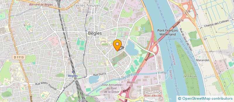 localisation de l'entreprise MONSIEUR JORIS PAROLIN à BEGLES