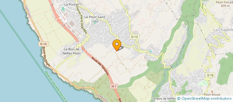 localisation de l'entreprise MONSIEUR JORIS PAULET à SAINT-LEU