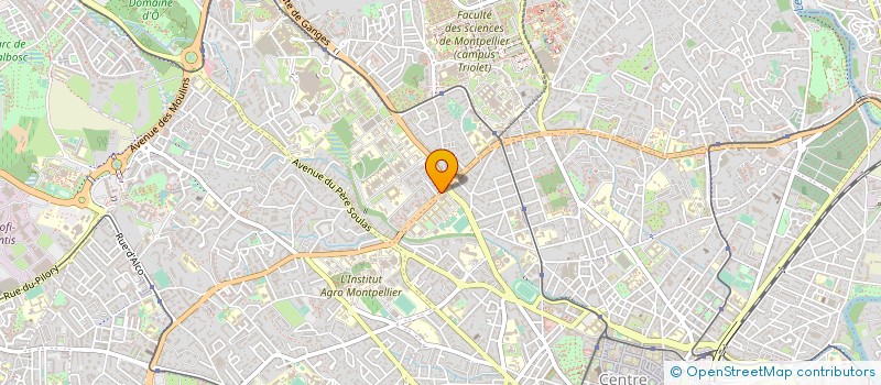 localisation de l'entreprise MONSIEUR JORIS PAVIA à MONTPELLIER