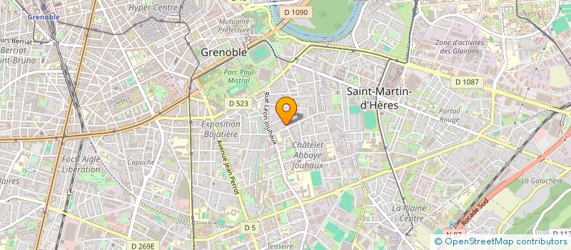 localisation de l'entreprise MONSIEUR JORIS PERONA  GRENOBLE