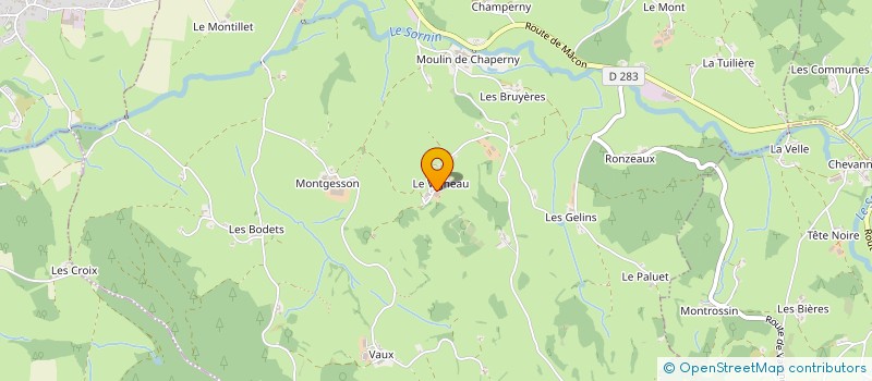 localisation de l'entreprise MONSIEUR JORIS PERRAT à VARENNES-SOUS-DUN