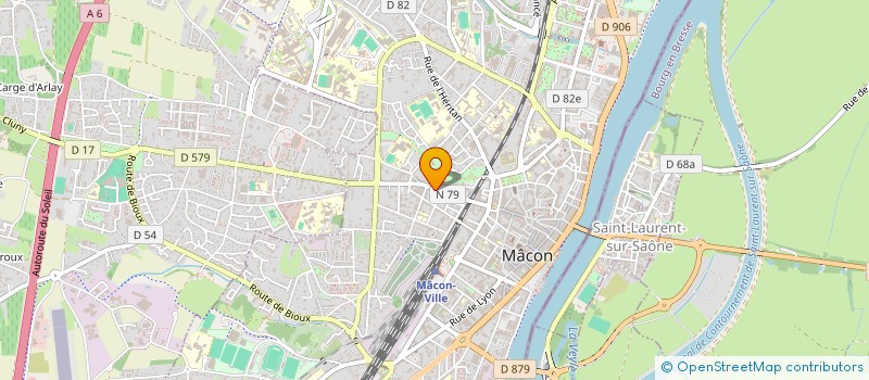 localisation de l'entreprise MONSIEUR JORIS PERRIN à MACON