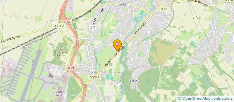 localisation de l'entreprise MONSIEUR JORIS PIAU  JUILLAN