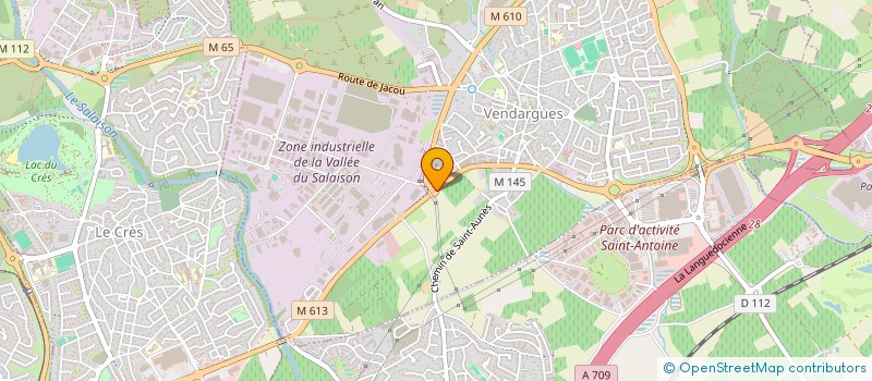 localisation de l'entreprise MONSIEUR JORIS QUAI à VENDARGUES