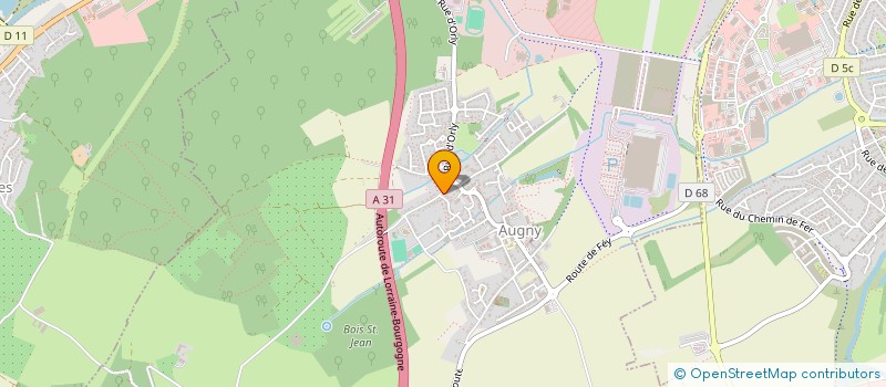 localisation de l'entreprise MONSIEUR JORIS SALMON  AUGNY