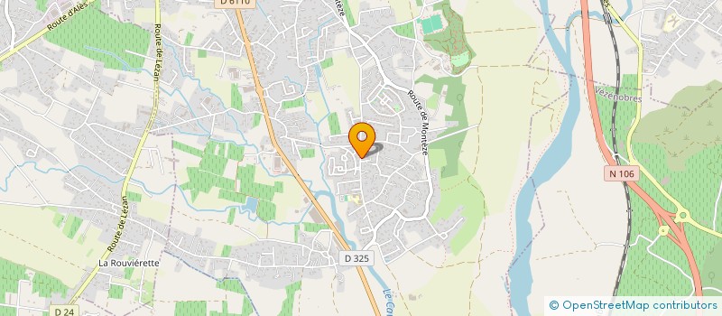 localisation de l'entreprise MONSIEUR JORIS SANCHEZ  SAINT-CHRISTOL-LEZ-ALES