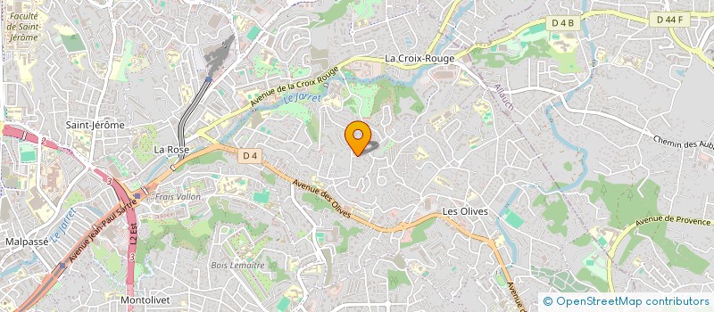 localisation de l'entreprise MONSIEUR JORIS SEGALIE  MARSEILLE