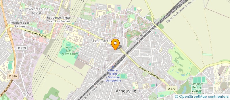 localisation de l'entreprise MONSIEUR JORIS SIMEON  ARNOUVILLE