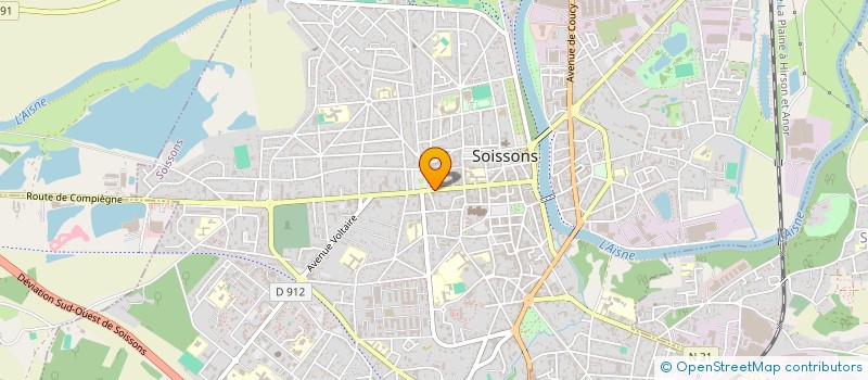 localisation de l'entreprise MONSIEUR JORIS SOMVEILLE à SOISSONS