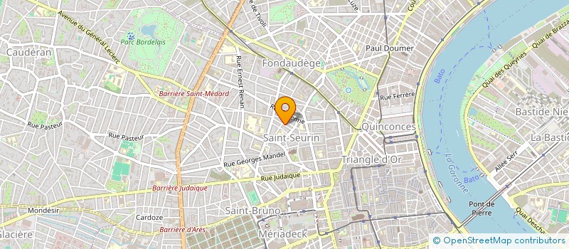 localisation de l'entreprise MONSIEUR JORIS SUARD à BORDEAUX