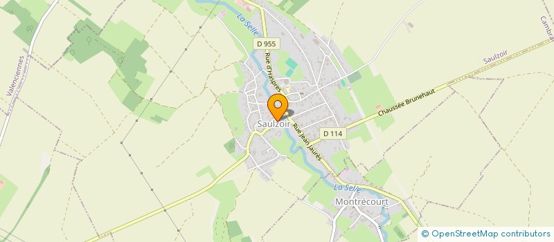 localisation de l'entreprise MONSIEUR JORIS TAILLY  SAULZOIR