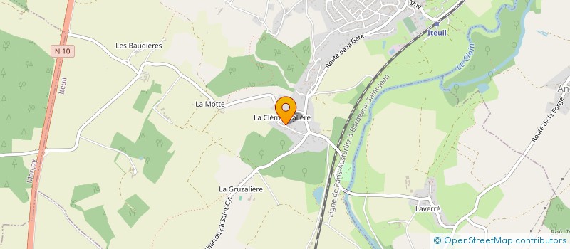 localisation de l'entreprise MONSIEUR JORIS TRILLAUD à ITEUIL
