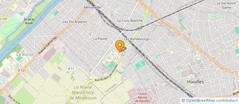 localisation de l'entreprise MONSIEUR JORIS VAULEE  SARTROUVILLE