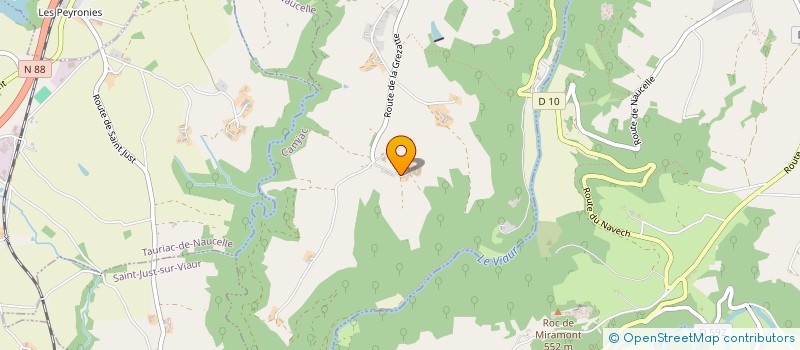 localisation de l'entreprise MONSIEUR JORIS VIALETTES  CAMJAC