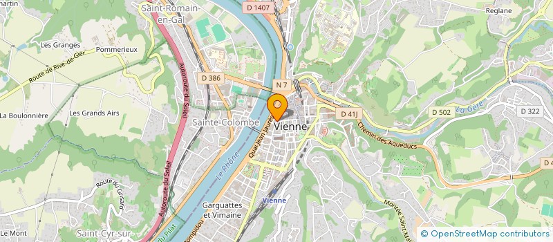 localisation de l'entreprise MONSIEUR JORIS VIENNOIS  VIENNE