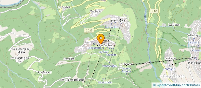 localisation de l'entreprise MONSIEUR JORIS VREESWIJK à LA PLAGNE TARENTAISE