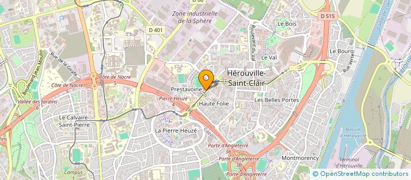 localisation de l'entreprise MONSIEUR JORLAN RAULIN à HEROUVILLE-SAINT-CLAIR