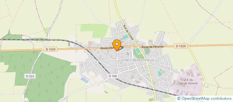 localisation de l'entreprise MONSIEUR JORRE GUILLAUME à VILLERS-BRETONNEUX