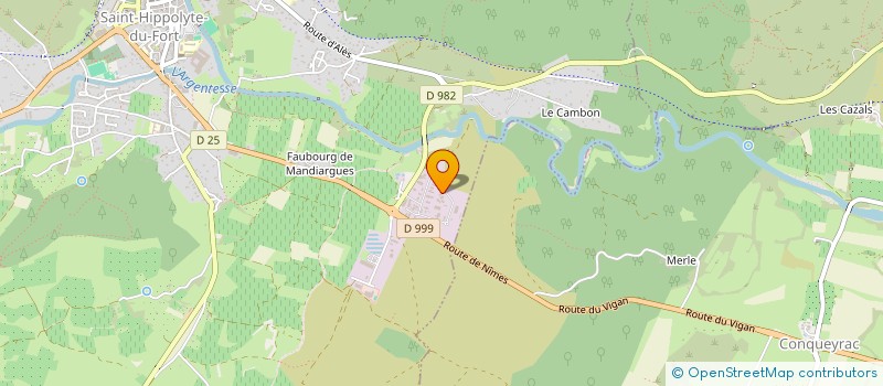 localisation de l'entreprise MONSIEUR JORRY MARTINELLI  SAINT-HIPPOLYTE-DU-FORT