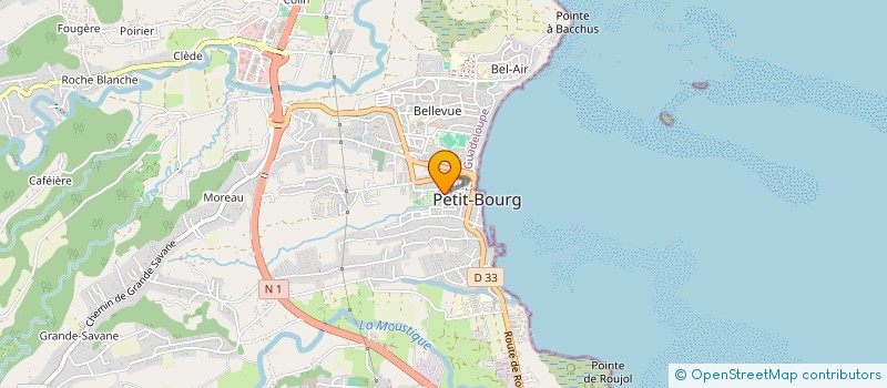localisation de l'entreprise MONSIEUR JORRYS ELICE à PETIT-BOURG