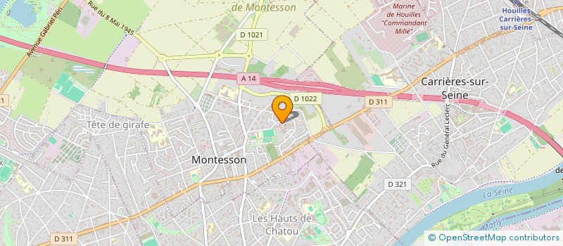 localisation de l'entreprise MONSIEUR JORYS-ALAIN LAPORT  MONTESSON