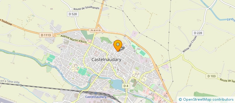 localisation de l'entreprise MONSIEUR JORYS BARUQUE-ZUCCOLOTTO  CASTELNAUDARY