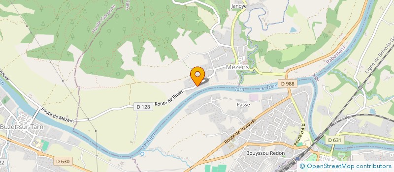 localisation de l'entreprise MONSIEUR JORYS MERCADIER  MEZENS