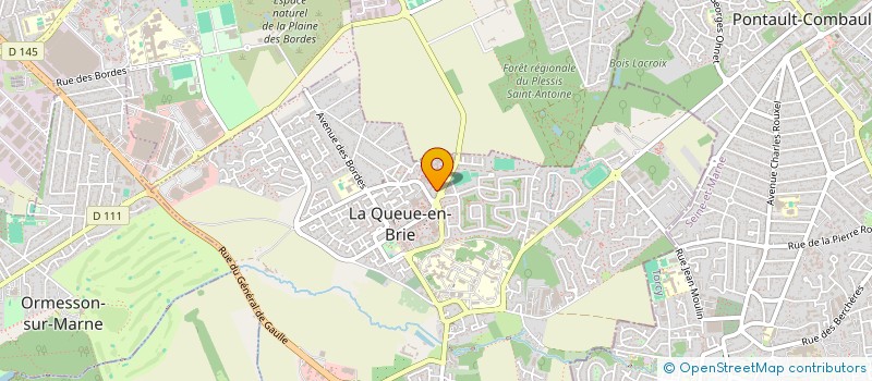 localisation de l'entreprise MONSIEUR JORYS ROCHE  LA QUEUE-EN-BRIE