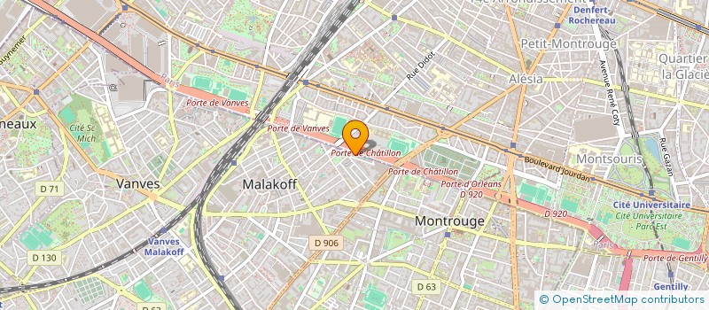 localisation de l'entreprise MONSIEUR JORYS VALENTIN  MALAKOFF