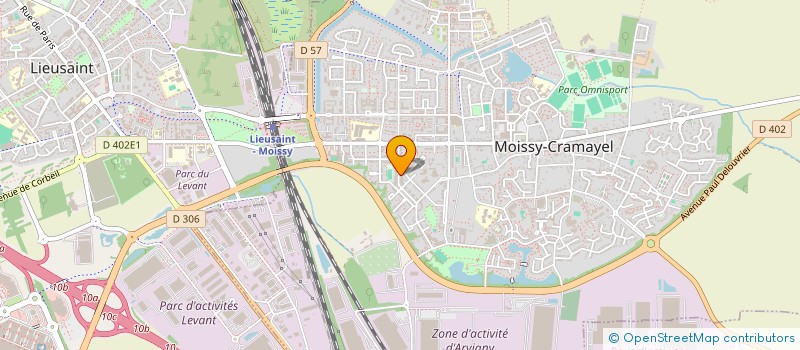 localisation de l'entreprise MONSIEUR JOSAN DELAFLORE à MOISSY-CRAMAYEL