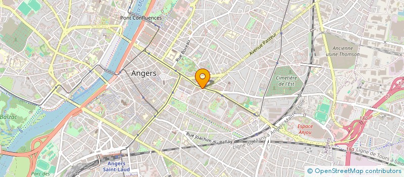 localisation de l'entreprise MONSIEUR JOSAPHAT MAKENGO à ANGERS