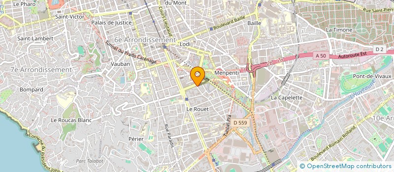 localisation de l'entreprise MONSIEUR JOSE ABOU à MARSEILLE