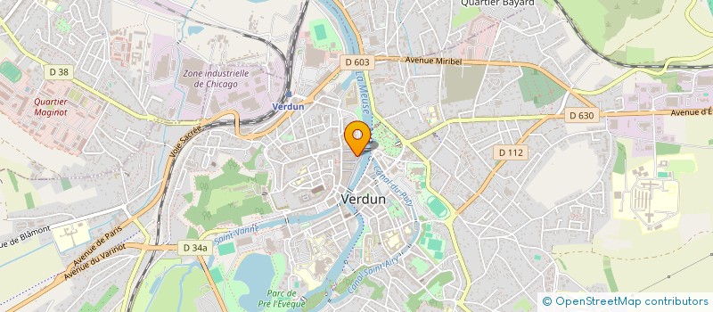 localisation de l'entreprise MONSIEUR JOSE ACADINE  VERDUN