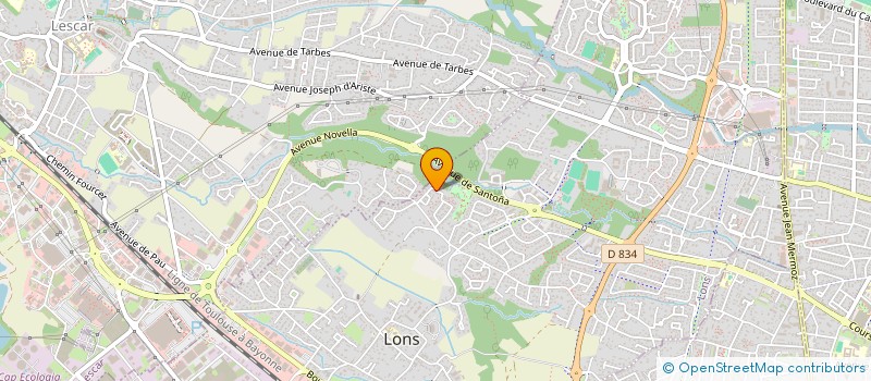 localisation de l'entreprise MONSIEUR JOSE ADAN GONZALEZ  LONS