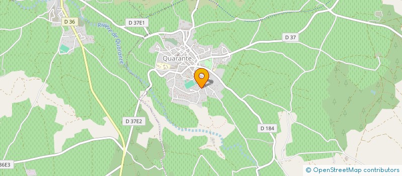 localisation de l'entreprise MONSIEUR JOSE AGUERA  QUARANTE