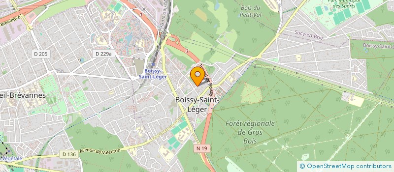 localisation de l'entreprise MONSIEUR JOSE AHANDA NGUINI  LE MEE-SUR-SEINE