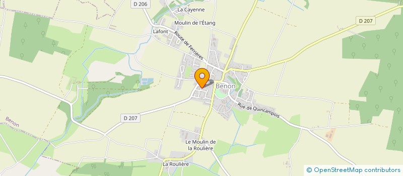 localisation de l'entreprise MONSIEUR JOSE ALBERTO OLIVEIRA DIAS  BENON