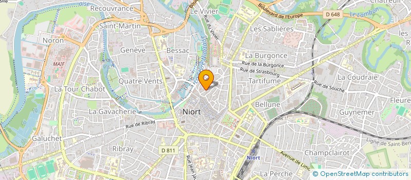 localisation de l'entreprise MONSIEUR JOSE ALDEHUELO à NIORT