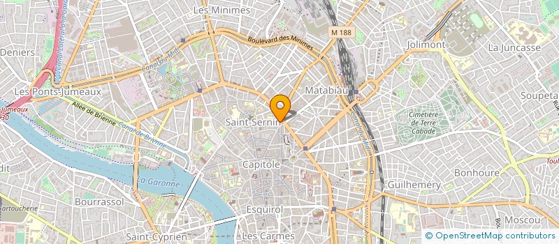 localisation de l'entreprise MONSIEUR JOSE ALMEIDA à TOULOUSE