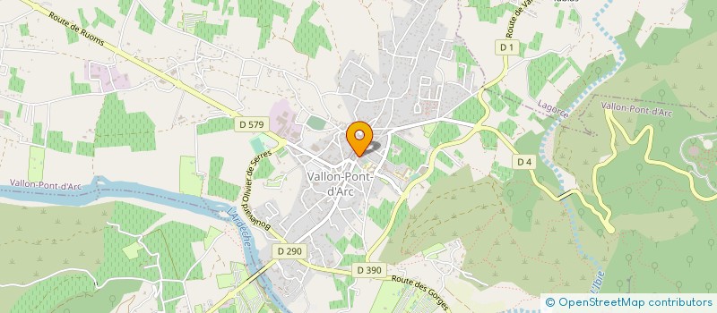 localisation de l'entreprise MONSIEUR JOSE ALONSO à VALLON PONT D'ARC