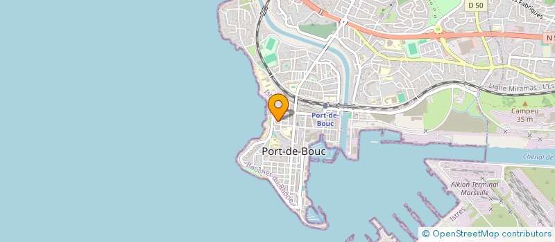 localisation de l'entreprise MONSIEUR JOSE ALVAREZ  PORT-DE-BOUC