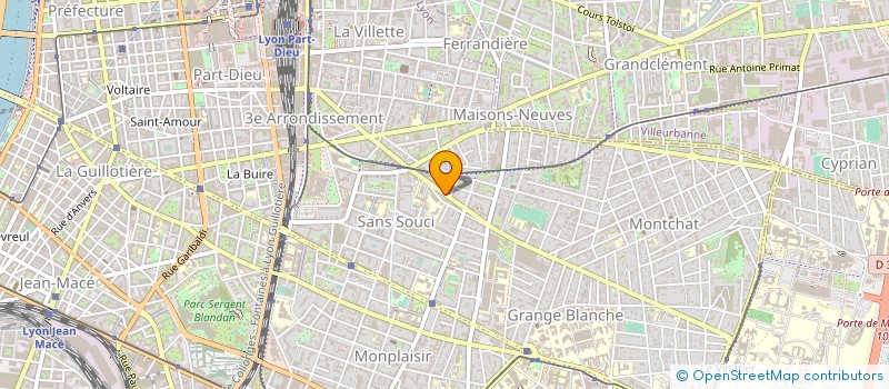 localisation de l'entreprise MONSIEUR JOSE ALVES  LYON