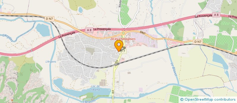 localisation de l'entreprise MONSIEUR JOSE ALVES DIAS  LANCON-PROVENCE