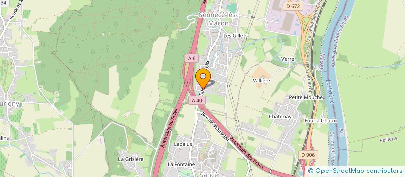 localisation de l'entreprise MONSIEUR JOSE ALVES DIAS à MACON