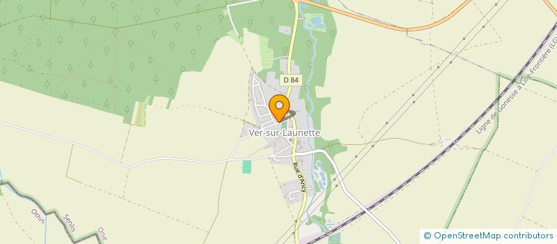 localisation de l'entreprise MONSIEUR JOSE ALVES FERNANDES  VER-SUR-LAUNETTE