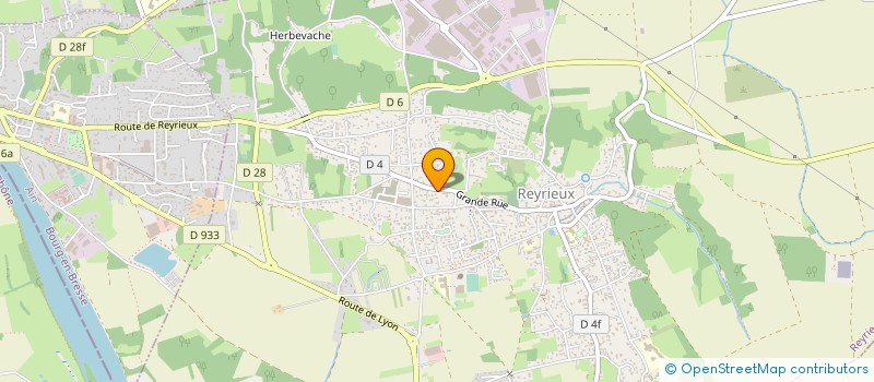 localisation de l'entreprise MONSIEUR JOSE ALVES FERREIRA à REYRIEUX